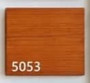 سمپل فیزیکی رنگ ترموود لاکو کد 5053 روی چوب ترمو